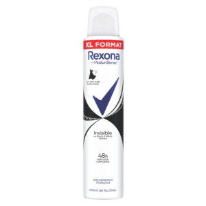 Rexona спрей дезодорант Invisible Black & White – 200 мл